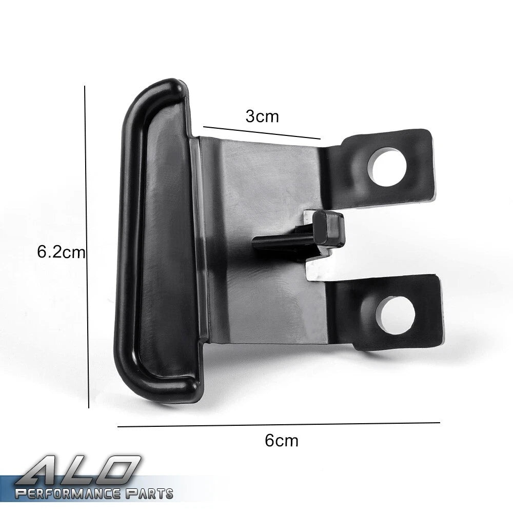 Set of 2 Center Console Latch Lid for GMC Envoy, Chevy Trailblazer