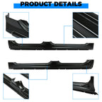Rocker Panels for Chevy Silverado GMC Sierra Crew Cab (1999–2007) Pair Black