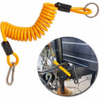 5ft Coiled Breakaway Cable for RV Towing Safety