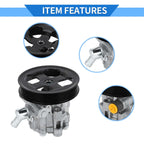 Power Steering Pump with Pulley for Toyota Land Cruiser, Lexus 