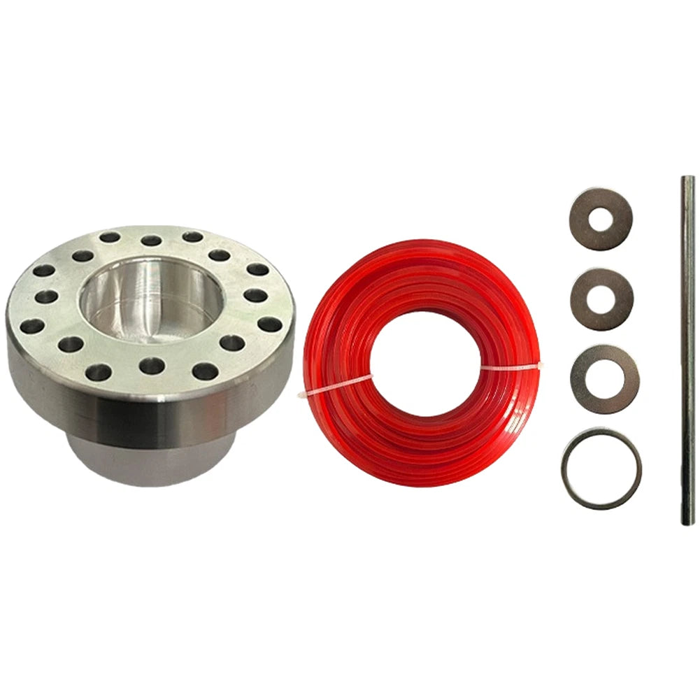 Aluminum Alloy Trimming Head with 30m Grass Cutting Rope for Lawn Care