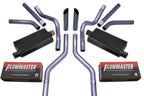 Dual Exhaust Kit for Suburban Yukon (1969–1972) Flowmaster 50 Series Black