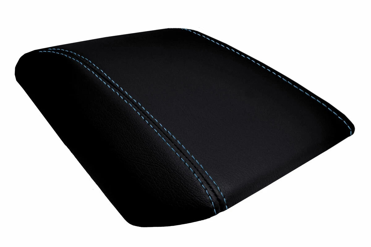 Center Console Armrest Cover for Ford Explorer (2020–2022) Blue Stitch