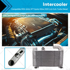Aluminum Intercooler for Toyota Hiace KDH (2005–On) 3.0L
