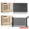 Radiator & AC Condenser Cooling Kit for Pontiac Vibe 2009–2010