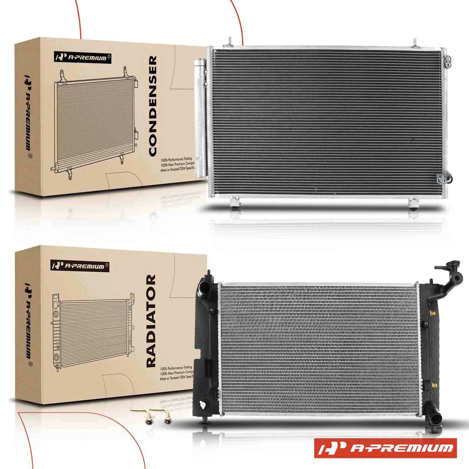 Radiator & AC Condenser Cooling Kit for Pontiac Vibe 2009–2010
