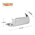 Chrome Steel Bumper End for Ford Super Duty F450 F550 (2008–2016)