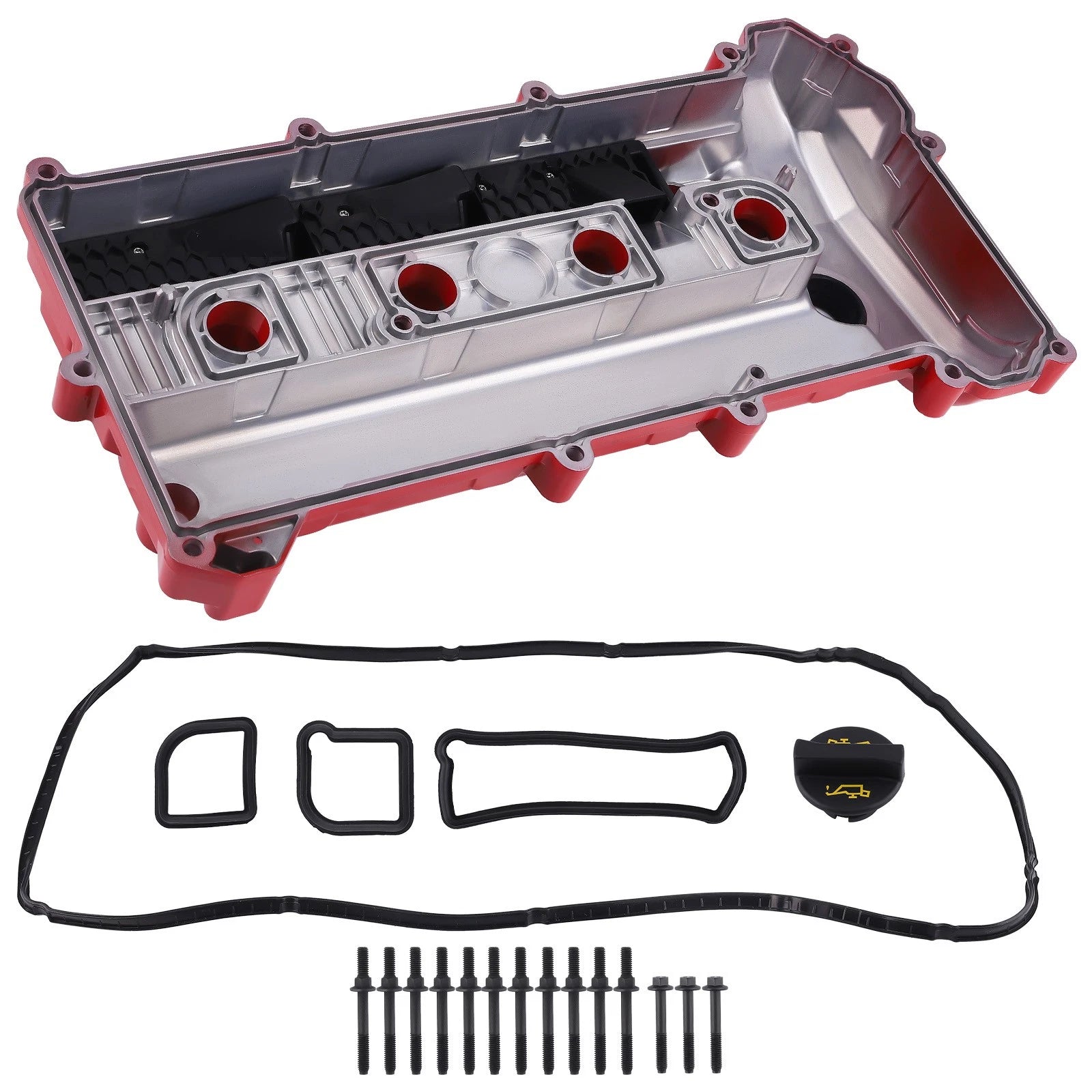 Aluminum Engine Valve Cover for Mazda 6 (2010–2013) Mazda 3 2.3L 2.5L L502-10-210B