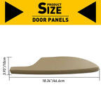 Right Side Door Armrest Panel for Honda Accord Coupe (2008–2012) Beige Leather