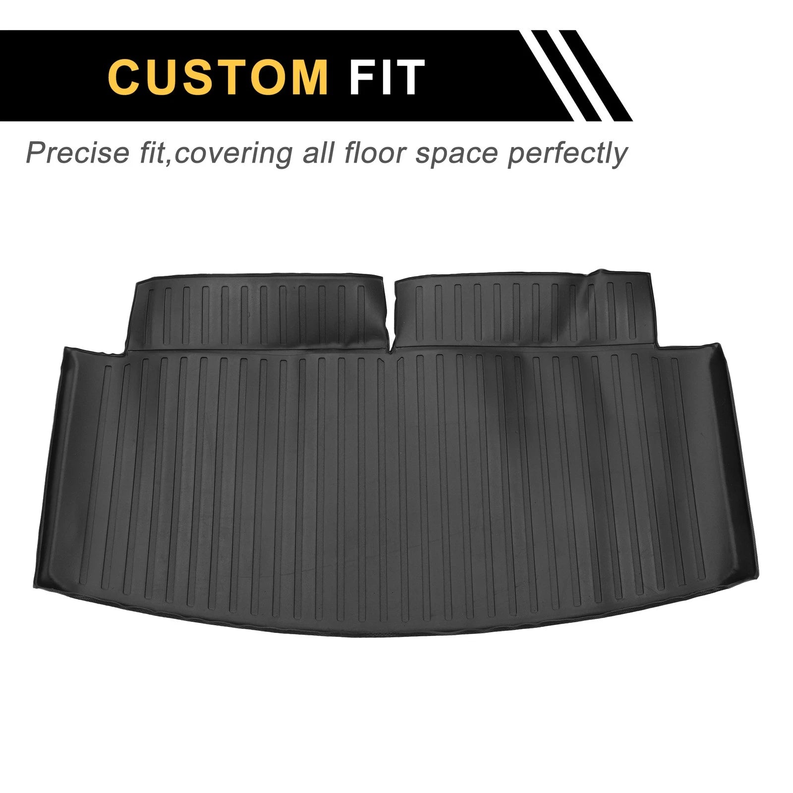 Cargo Liner Rear Trunk Mat for Ford Explorer (2020–2024) Vertical Stripe
