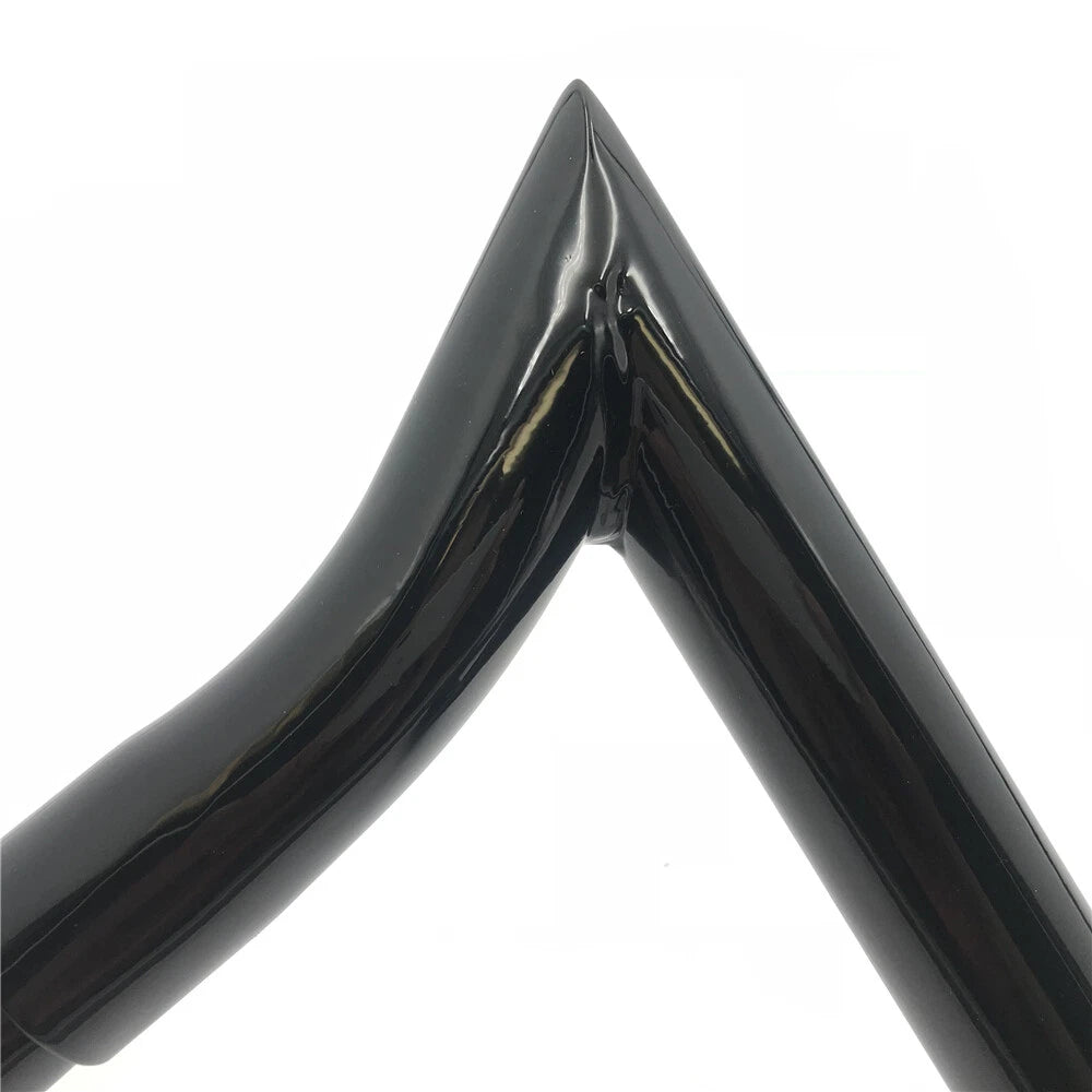 12" Twin Peaks Ape Hanger Handlebar Package with Cables for Harley Touring (2014–2015)
