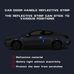 Chrome Matte Blue Door Handle Bowl Trim for Honda Accord (2018-2022)