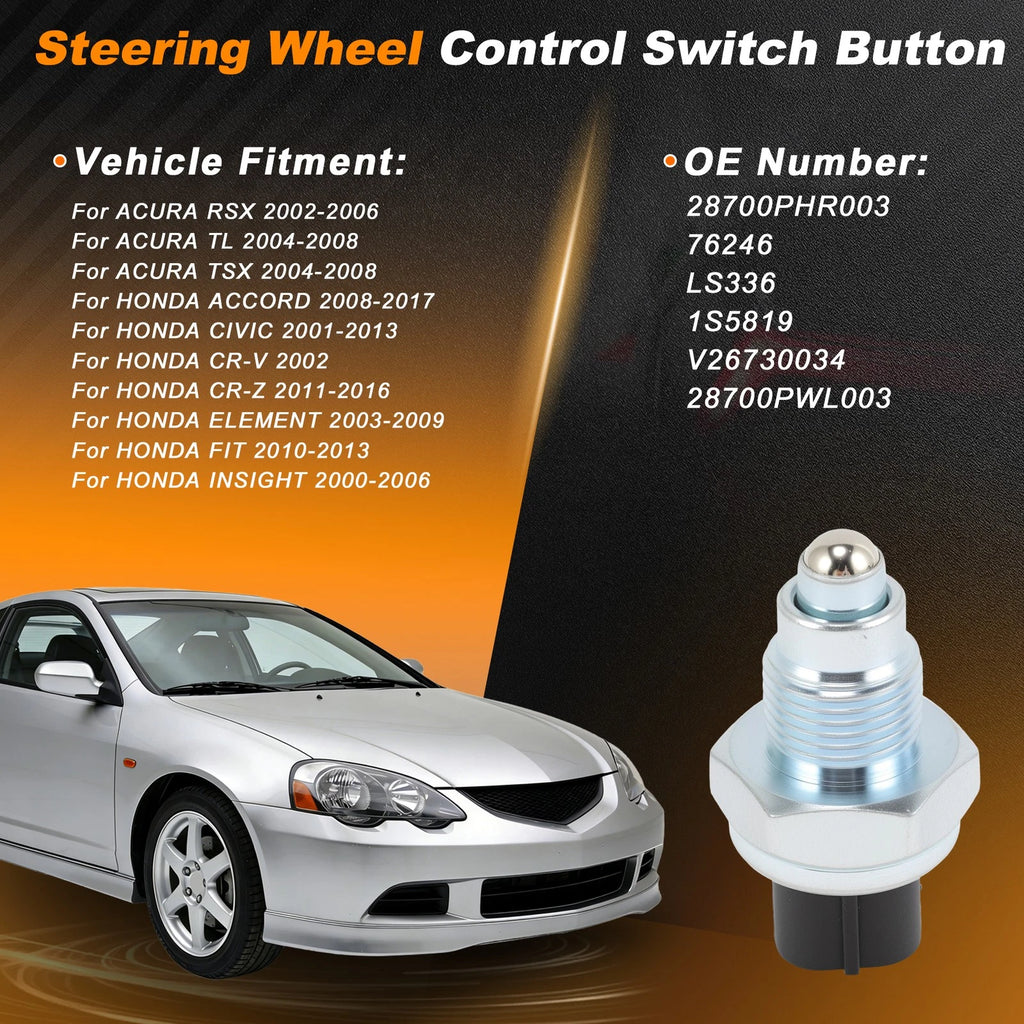 Backup Light Switch for Acura RSX (2002–2006) 2Pin 28700PHR003
