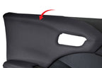 Leather Door Panel Cover for Acura RDX (2013–2018) Black