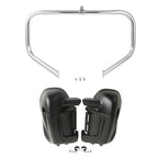 Matte Lower Vented Fairing Engine Guard for Harley Road King Glide (2009–2013)