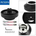 6 Bolt Quick Release Steering Wheel Short Hub Adapter for Honda Civic (2001–2011)
