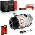 A/C Compressor with Clutch for Buick LaCrosse Cadillac SRX (2012–2016)