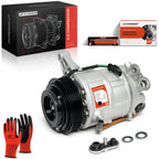 A/C Compressor with Clutch for Buick LaCrosse Cadillac SRX (2012–2016)