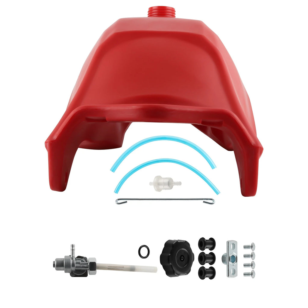 Plastic Gas Fuel Tank Kit w/ Cap for Honda FourTrax 300 (1988–1992)