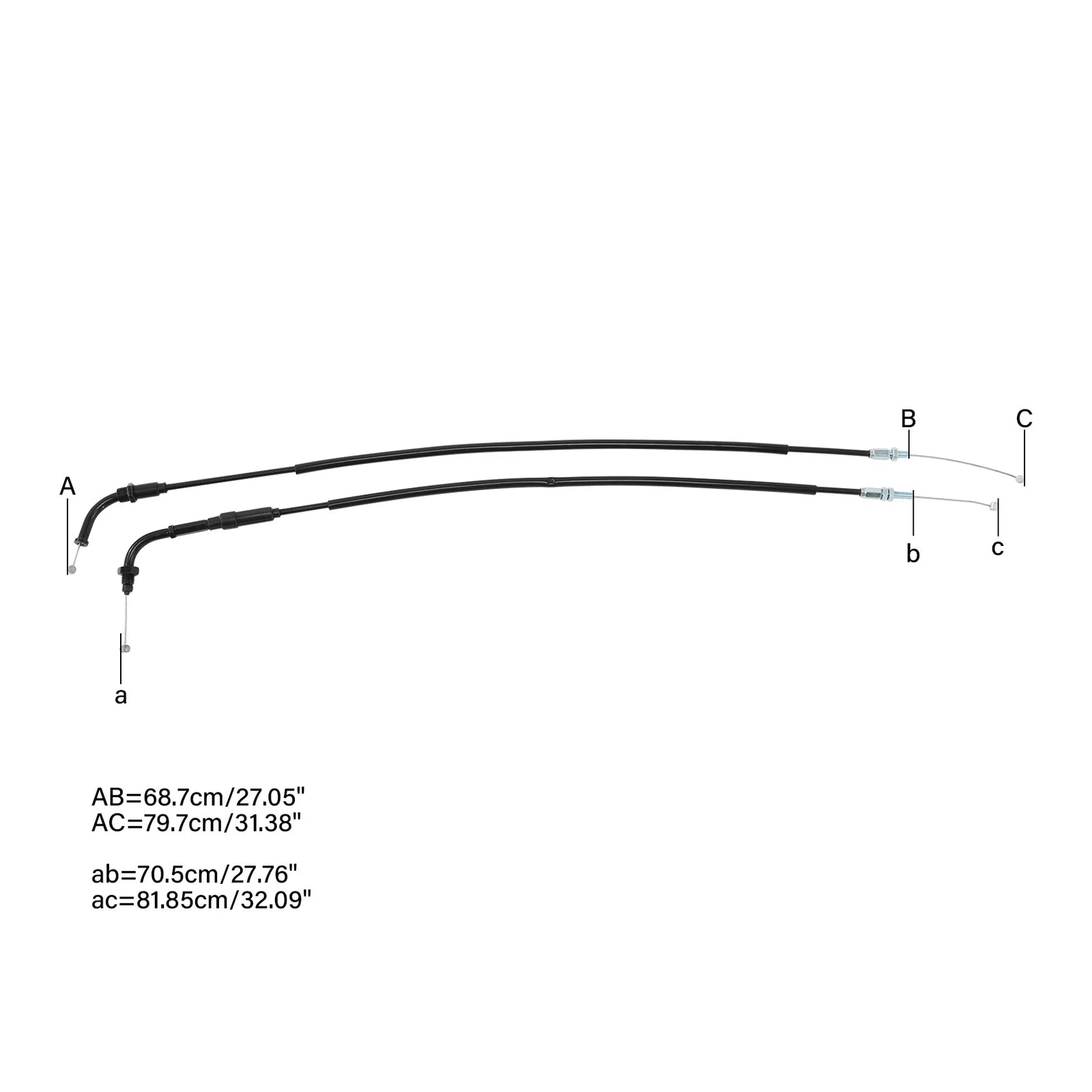 Throttle Cable for Honda CBR600RR (2007–2023)