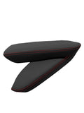 Rear Door Armrest Cover Skin for Acura TL (2004–2008) Red Stitch