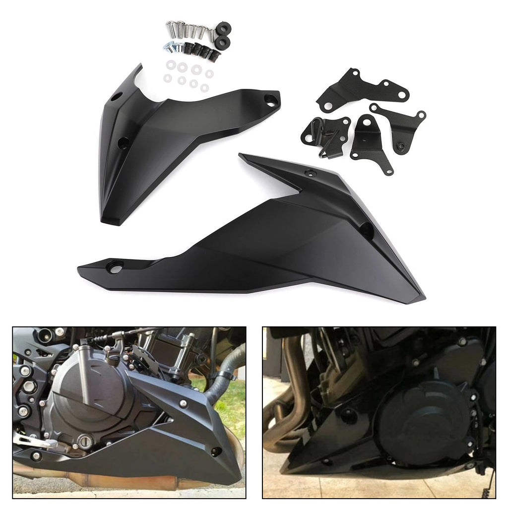 Engine Panel Belly Pan Lower Cowling Cover for Kawasaki Z400 (2018–2023)