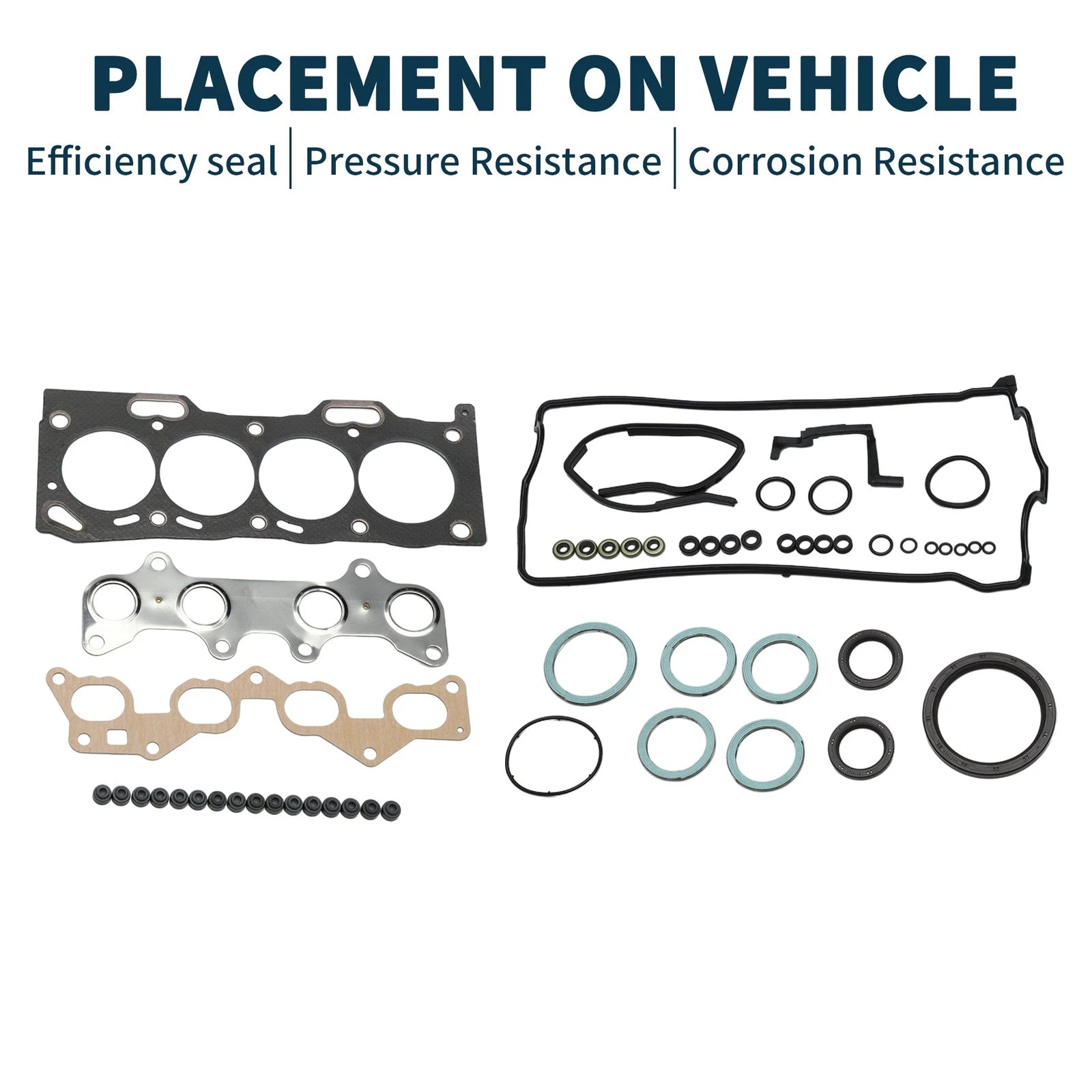 Cylinder Head Gasket Kit No. 411111150 for Toyota 5E (Year Range Not Specified)