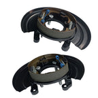 Set of 2 Loaded Brake Backing Plates for Ford F250 F350 F450 (2005–2012)
