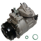 AC Compressor w/4-Groove Pulley for BMW 335d 525i 528i 530i 540i (2003–2011) 6917859