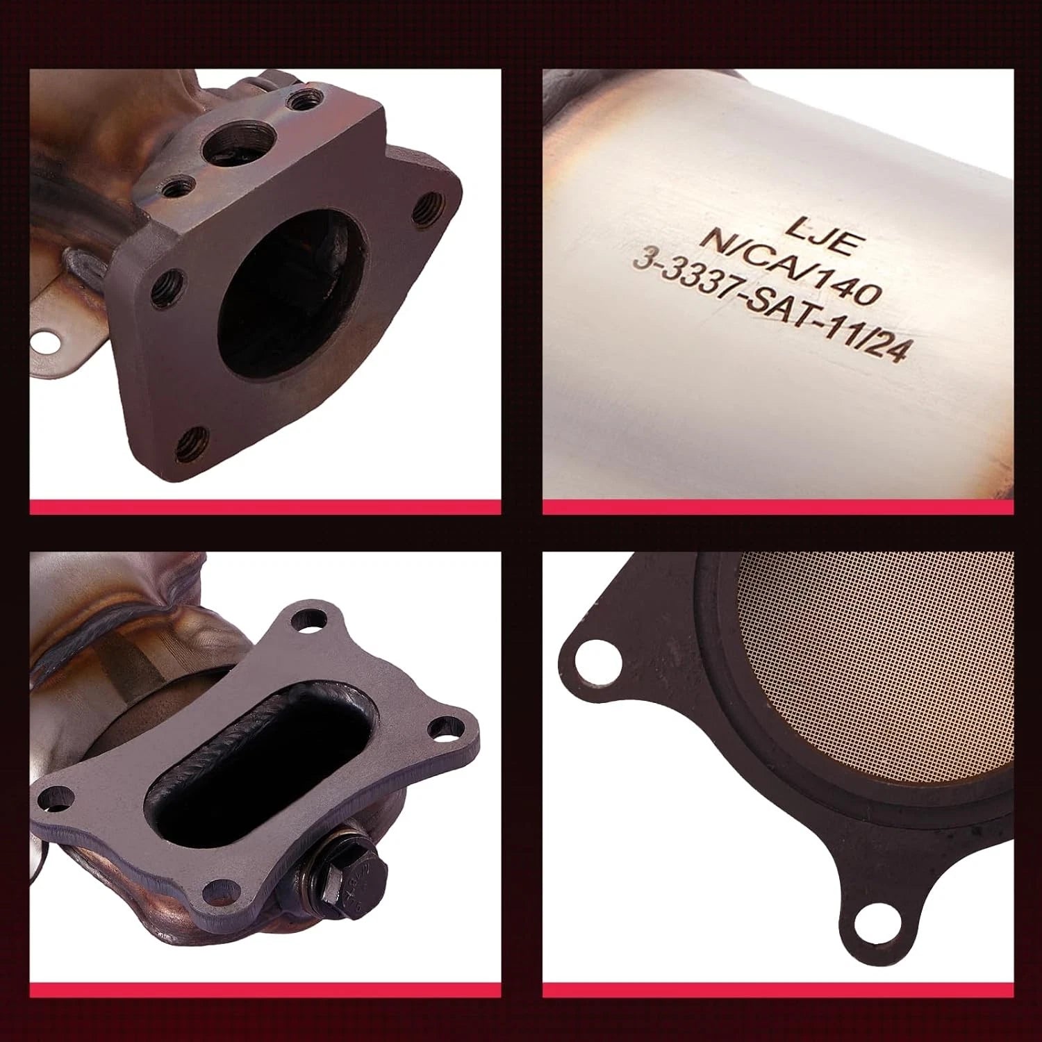 Front Right Catalytic Converter Kit for Acura MDX (2014-2015)