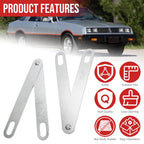 Tailgate Hinge Straps 3494077 for Dodge Ram W150 D150 D250 W250 (1972–1980)