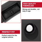 Rear Bumper Cover for Corvette C3 (1975) Black Fiberglass