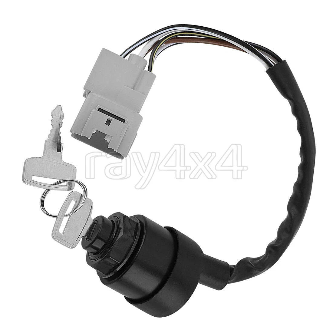 Ignition Switch for Kawasaki Mule 3000 3010 3020 (2001–2008) 27005-1244, 2 Key