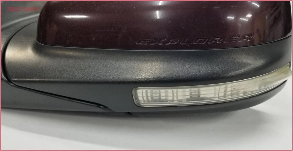 LH Driver Side View Mirror for Ford Explorer (2011–2015) Power Folding Purple BB53-17683