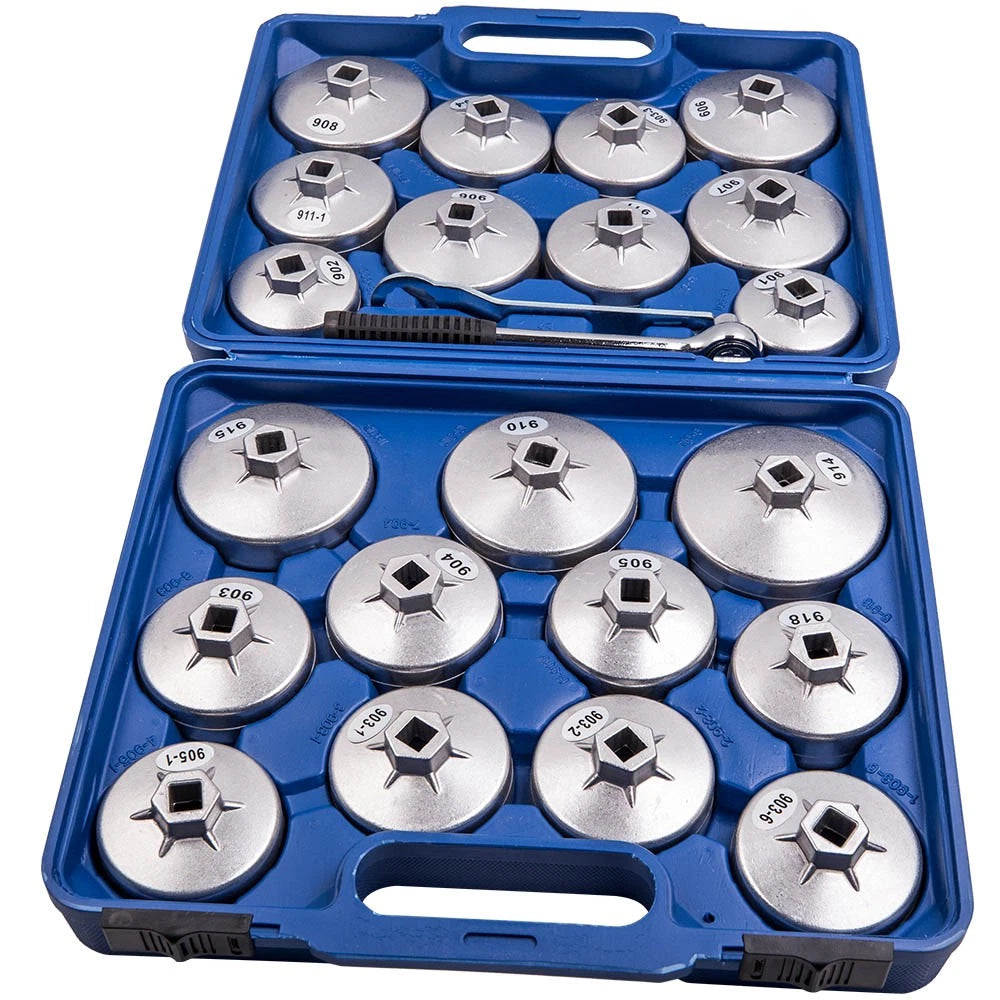 Oil Filter Cup Wrench Socket Tool Set for Rover (901-918)