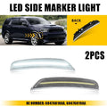 Front Bumper for Dodge Durango (2021–2025) with LED Clear Side Marker Lights