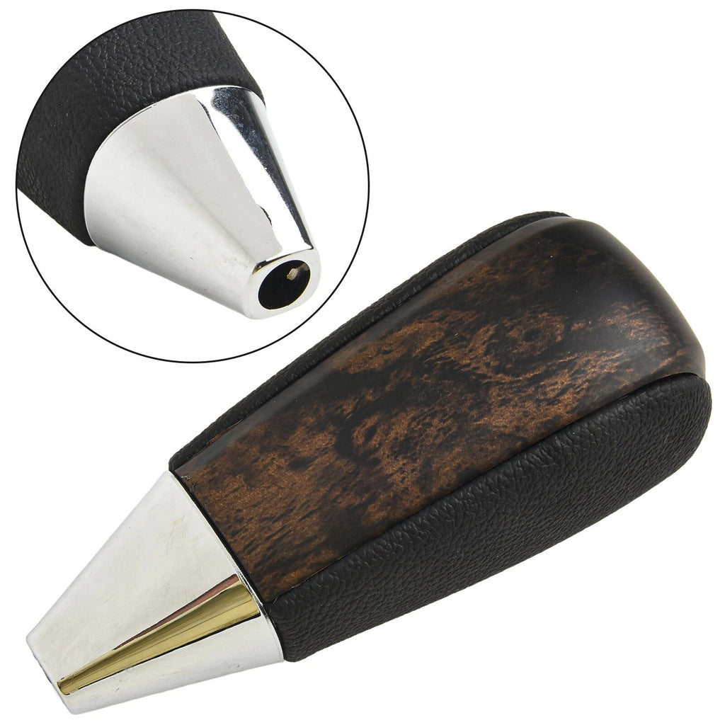 Dark Wood Gear Shifter Knob for Toyota Land Cruiser LC200 (2008–2023)