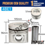 4BE1 Overhaul Rebuild Kit for Isuzu NKR NPR ELF35