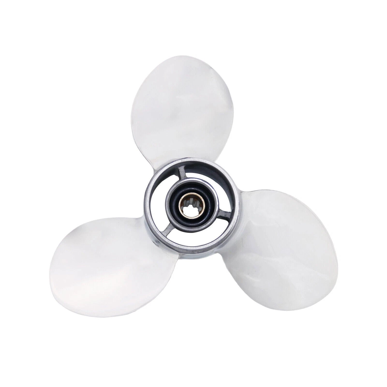 Stainless Steel Propeller 9.25x11 for Yamaha 9.9-20HP, Honda BF 8-20HP (2X)