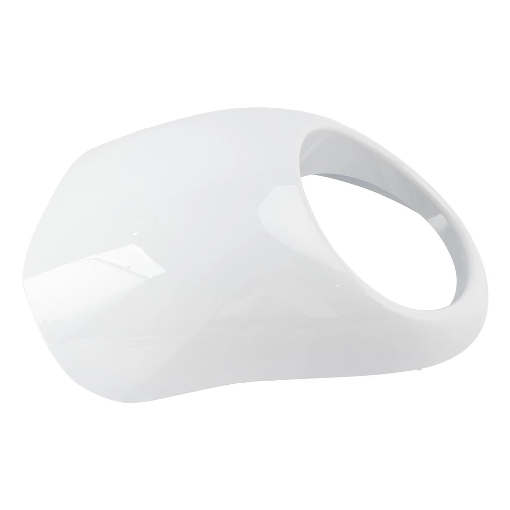 Headlight Fairing Light Cover for Harley Sportster Dyna XL 883 1200 (1973–up) White