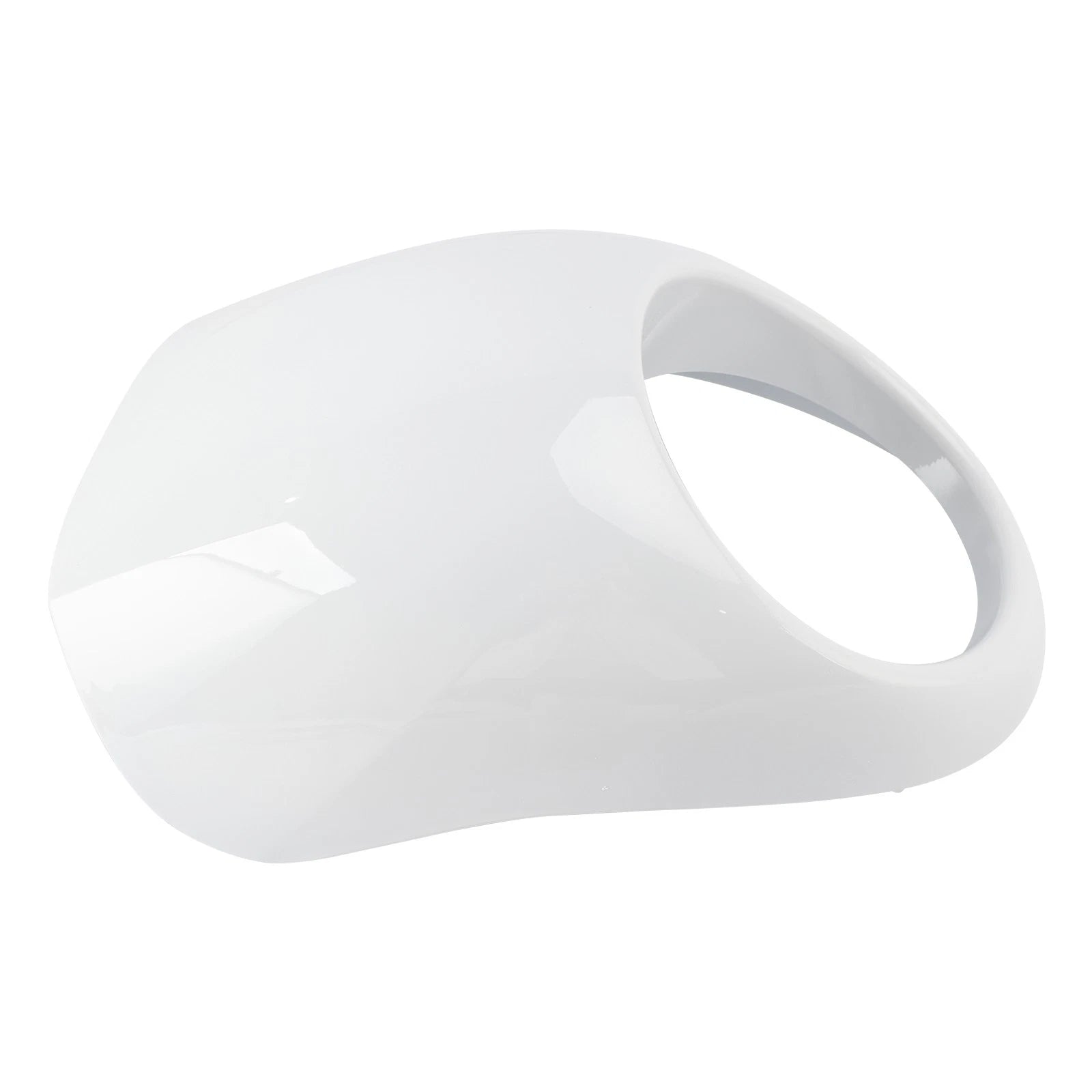 Headlight Fairing Light Cover for Harley Sportster Dyna XL 883 1200 (1973–up) White