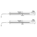 80cm Throttle Cable for Harley Sportster Iron 883 1200 XL883 (2004-2023)