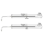 80cm Throttle Cable for Harley Sportster Iron 883 1200 XL883 (2004-2023)