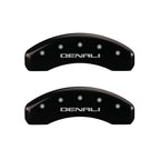 Caliper Covers Front and Rear Black Denali for 2015–2020 GMC Yukon Denali