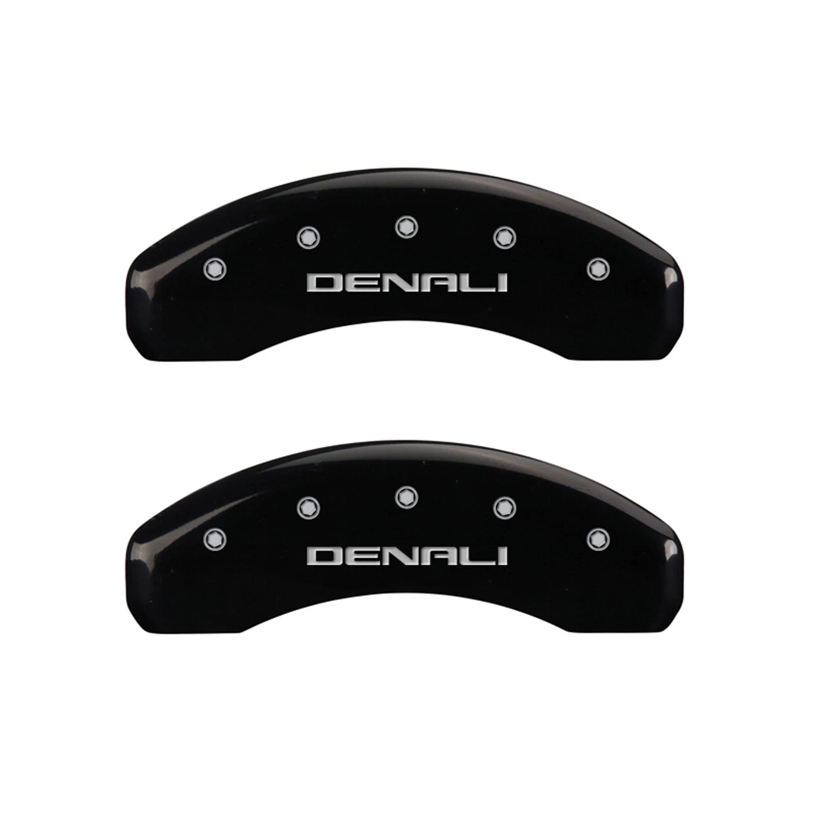 Caliper Covers Front and Rear Black Denali for 2015–2020 GMC Yukon Denali