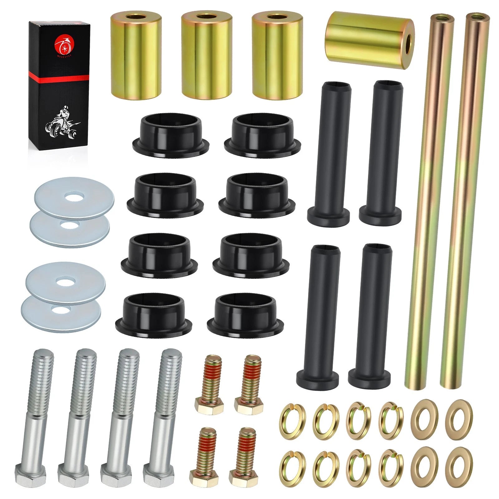 Rear Lower A-Arm Bushing Kit for Polaris Sportsman 400 500 600 700 800 (2003–2010)
