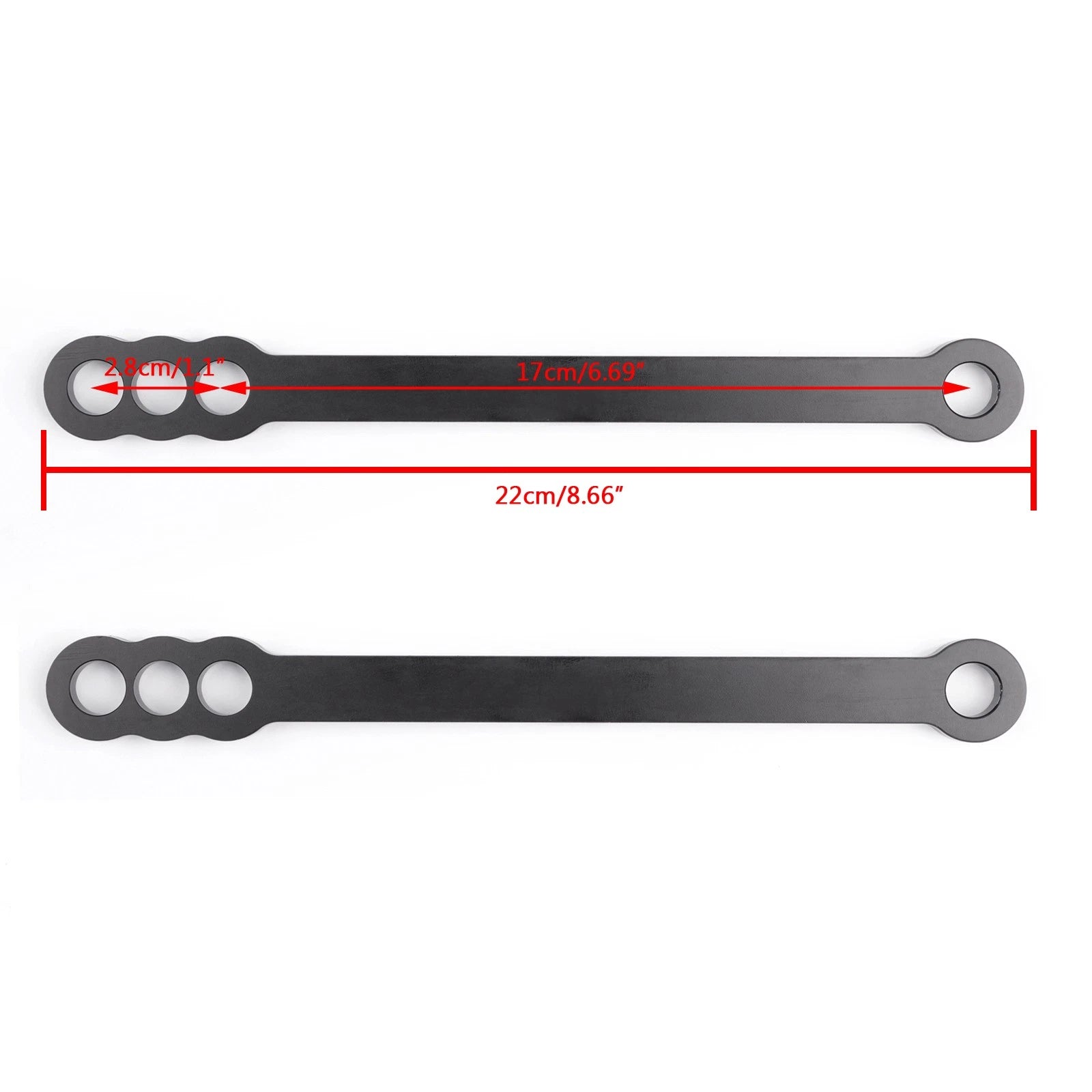 Lowering Links for Suzuki GSXR 600 750 2001–2005 GSXR 1000 2001–2004 Black