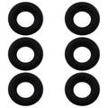 Set of 6 Fuel Injection Nozzle Holder O-Rings for Audi Q5, BMW F15 X5