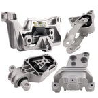 Set of 4 Engine Motor and Transmission Mounts for Mercedes CLA250 GLA250 (2014–2020)