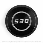 CNC Frame Hole Cover Guard for Yamaha T-Max 530 (2005–2016) - Black